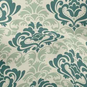 Elegant And Nostalgic Flower C Lightweight Performance Linen