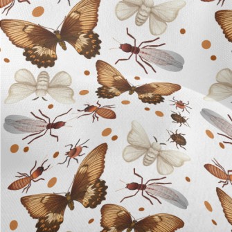 Butterfly Moth Bee Lightweight Performance Linen