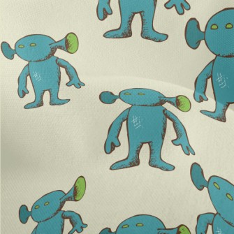 Strange Alien Shape Lightweight Performance Linen