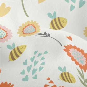 Garden Flying Bee Lightweight Performance Linen