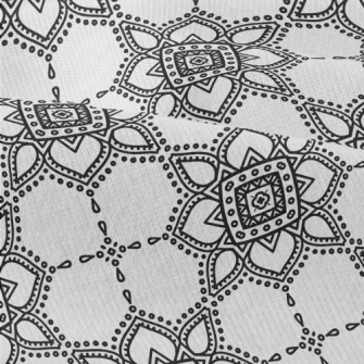 Retro Totem Flower Modern Jersey
