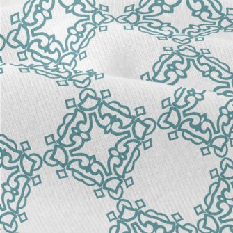 Simple Solid Color Damask Modern Jersey
