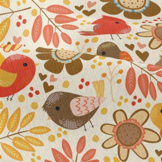 Autumn Harvest Bird Modern Jersey