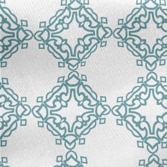 Simple Solid Color Damask Jersey Backed Fleece