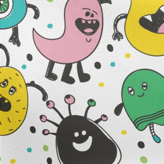 Aliens With Deformed Lines Pongee