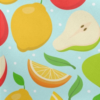 Colorful Fruits Pongee