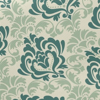 Elegant And Nostalgic Flower C Midweight Cotton Poplin