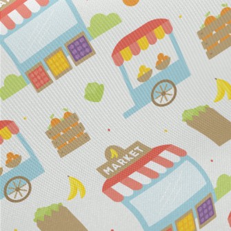 Banana Fruit Supermarket Midweight Cotton Poplin