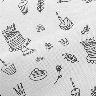 Simple Line Birthday Celebrati Performance Linen