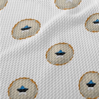 Estonian Flag Cookies Birdseye Piqué