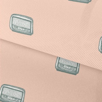 Small Hand-painted Retro Radio Waterproof Oxford