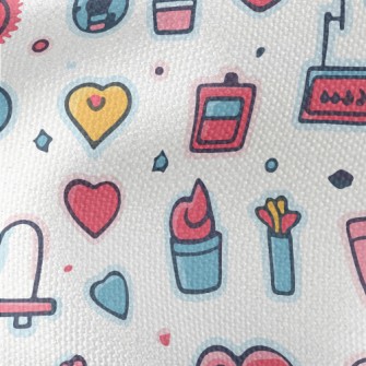 Love Heart And Girls Supplies  Waterproof Canvas