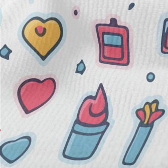 Love Heart And Girls Supplies  Terry