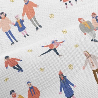 People Skating Together In Win Performance Linen