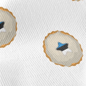Estonian Flag Cookies Standard Corduroy