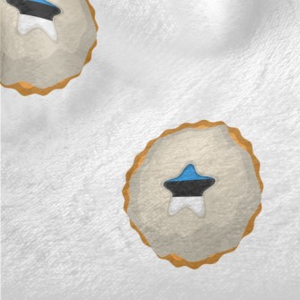 Estonian Flag Cookies Minky