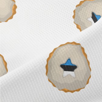Estonian Flag Cookies Piqué