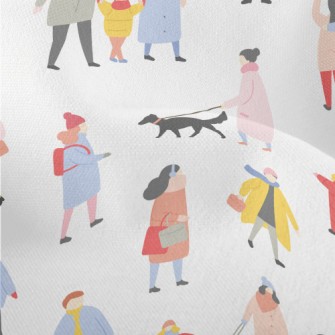 Various People In Autumn Lightweight Performance Linen