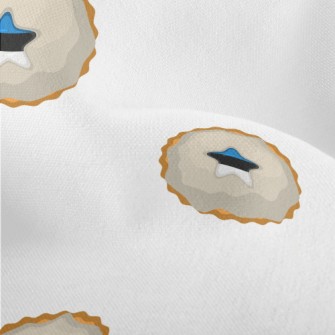 Estonian Flag Cookies Lightweight Performance Linen