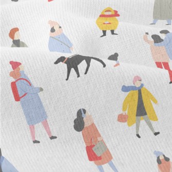 Various People In Autumn Modern Jersey