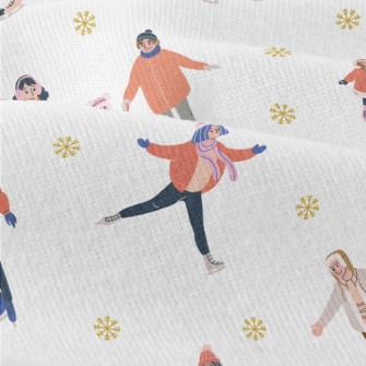 People Skating Together In Win Modern Jersey
