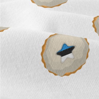 Estonian Flag Cookies Modern Jersey