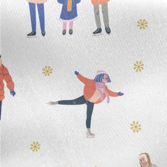 People Skating Together In Win Jersey Backed Fleece