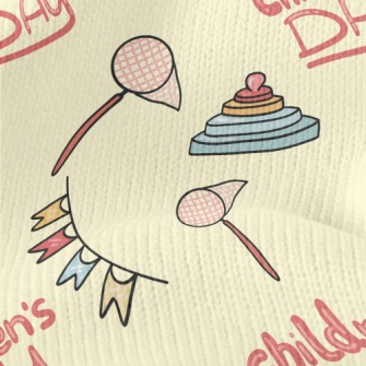 Children's Toys And Insect Stretch Jersey