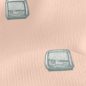 Small Hand-painted Retro Radio Stretch Jersey