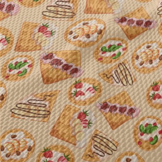 Different Flavors Of Muffins Birdseye Piqué