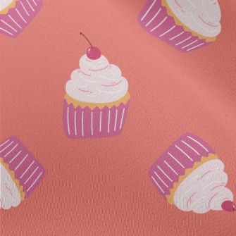 Pink Cherry Cream Cake Chiffon