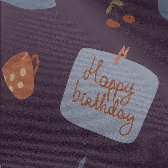 Birthday Cake Cup Cherry Chiffon