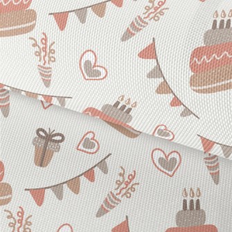 Graffiti Cake Heart Firecracke Waterproof Oxford