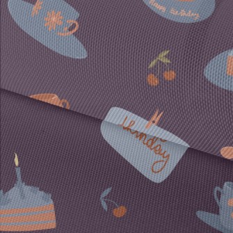 Birthday Cake Cup Cherry Waterproof Oxford