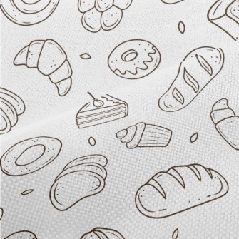 Simple Line Bread And Cake Performance Linen