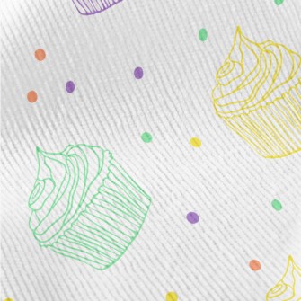 Colorful Line Cup Cake Standard Corduroy