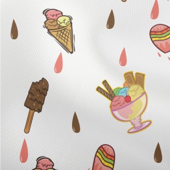 Hand Drawn Popsicles And Ice C Dobby