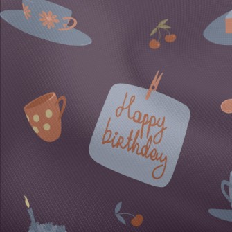 Birthday Cake Cup Cherry Dobby