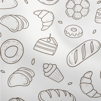 Simple Line Bread And Cake Dobby
