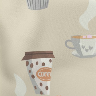 Hot Coffee Cake Pie Stretch Ponte