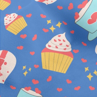 Cake Cup Love Gift Micro Fleece