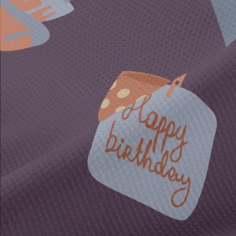 Birthday Cake Cup Cherry Piqué