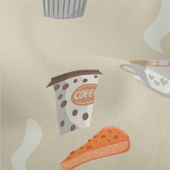 Hot Coffee Cake Pie Lightweight Performance Linen