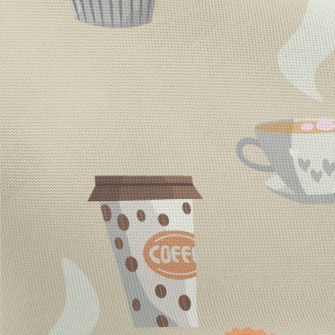 Hot Coffee Cake Pie Pongee