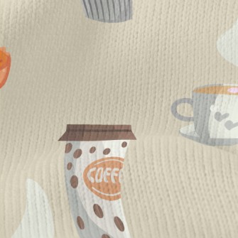 Hot Coffee Cake Pie Stretch Jersey