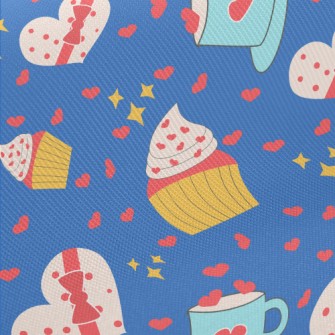 Cake Cup Love Gift Midweight Cotton Poplin