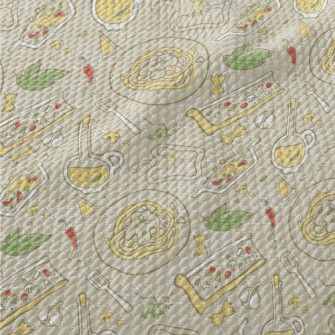 Italian Cuisine Birdseye Piqué