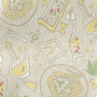 Italian Cuisine Standard Corduroy