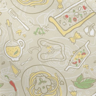 Italian Cuisine Pongee