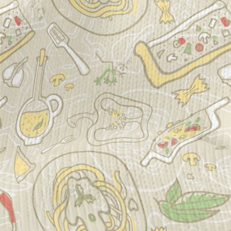 Italian Cuisine Stretch Jersey